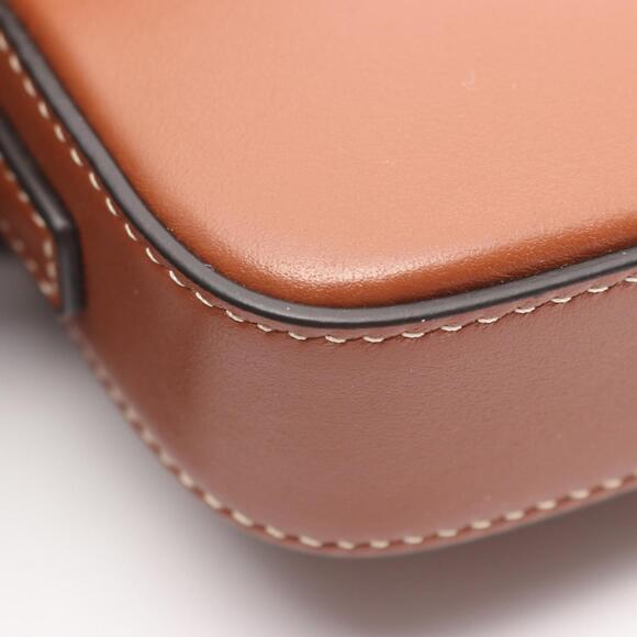 Celine Mini Camera Cuir Triomphe Shoulder Bag, Brown Leather, Women's, 10J583 - Picture 5 of 6